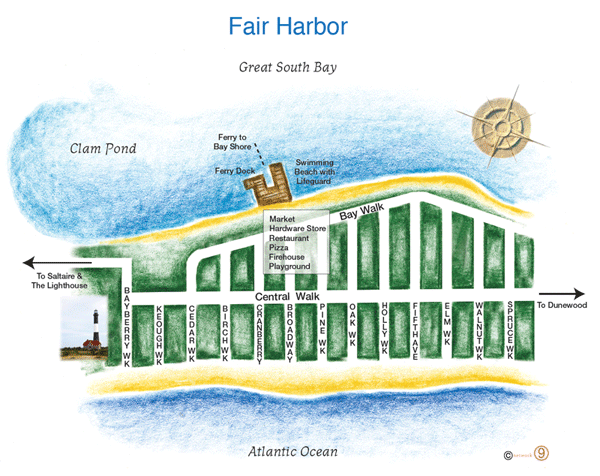 Fair Harbor, Fire Island  Fair Harbor Community Association